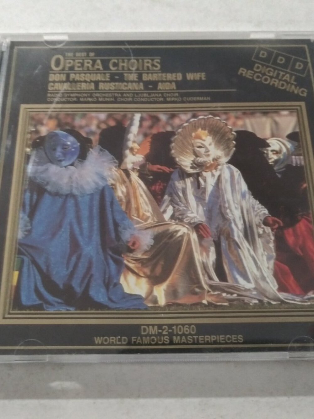 Marko Munih - The Best Of Opera Choirs NM 1980's Original GMS Productions CD